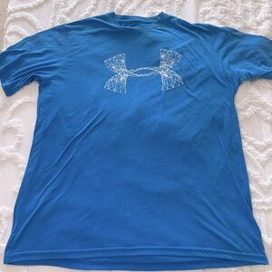 Under Armour Men's Blue T-Shirt Size Medium